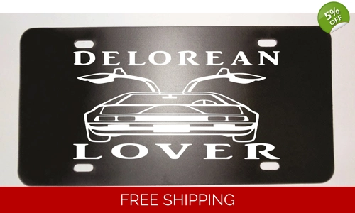 Delorean License Plate more items listed forsale Great Gift For Friend